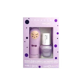 Inuwet Duo Purple - VINDV02  Lipstick & Nail Polish Set