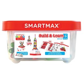SmartMax Build & Learn 100 Piece Magnetic Construction Kit