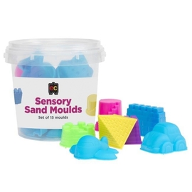 Educational Colours - Sensory Sand Mould Set of 15