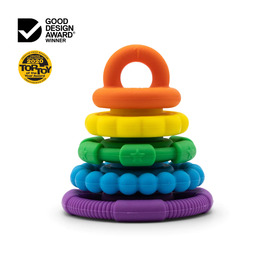 Rainbow Stacker and Teether Toy - Rainbow Bright
