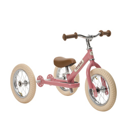 TryBike Steel 2in1 Vintage Pink 