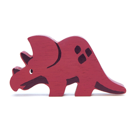 Tender Leaf Wooden Dinosaurs | Triceratops