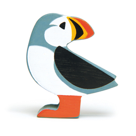 Tender Leaf Wooden Coastal Animals | Puffin