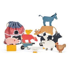 Tender Leaf Stacking Farmyard Animals