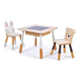 Tender Leaf Toys - Forest Wooden Table And 2 Chairs