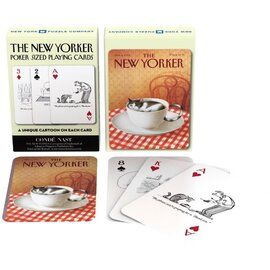 The New York Puzzle Company | Cat Cartoons Playing Cards