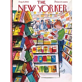 The New York Puzzle Company | The New Yorker The Bookstore 1000pc Jigsaw Puzzle