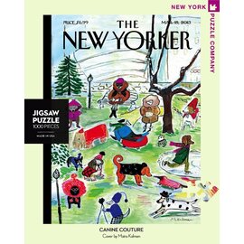 The New York Puzzle Company | New Yorker Canine Couture 1000pc Jigsaw Puzzle