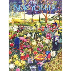 The New York Puzzle Company | New Yorker Flower Garden 1000pc Jigsaw Puzzle