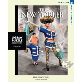 The New York Puzzle Company | The New Yorker Stiff Competition 1000pc Jigsaw Puzzle
