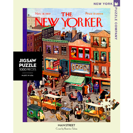 The New York Puzzle Company | Main Street 1000pc Jigsaw Puzzle