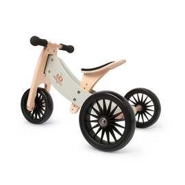 Kinderfeets Tiny Tot PLUS 2 in 1 Tricycle & Balance Bike | SILVER SAGE