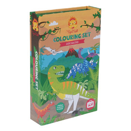 Tiger Tribe Colouring Set - Dinosaurs