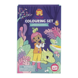 Tiger Tribe Colouring Set - Mystical Forest