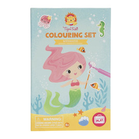 Tiger Tribe Colouring Set - Mermaids