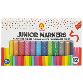 Tiger Tribe Junior Markers 12 Pack