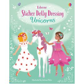 Unicorns Sticker Dolly Dressing Book