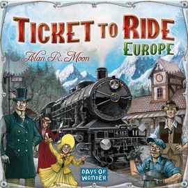 Days of Wonder - Ticket to Ride Europe Edition Board Game