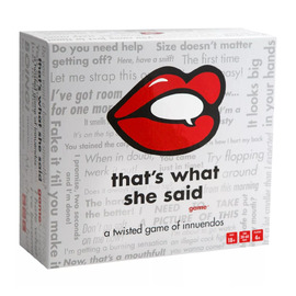 That's What She Said Game