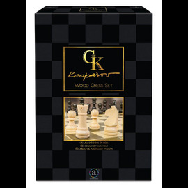 Kasparov Chess Set Wood