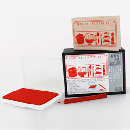 Yellow Owl Workshop "From the Kitchen of.." Rubber Stamp Activity Kit