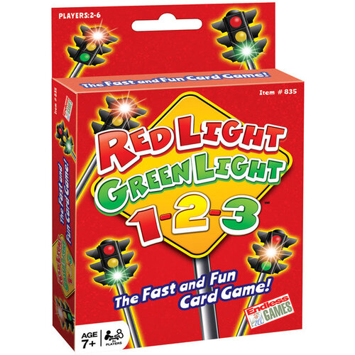 Endless Games - Red Light, Green Light, 1-2-3 Card Game