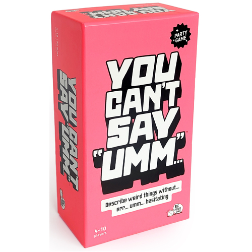 You Can't Say UMM
