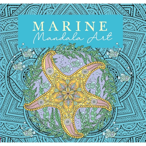 Mandala Art - Marine Colouring Book 