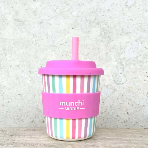 Calypso Middie Single Cup - Straw Included 240ml