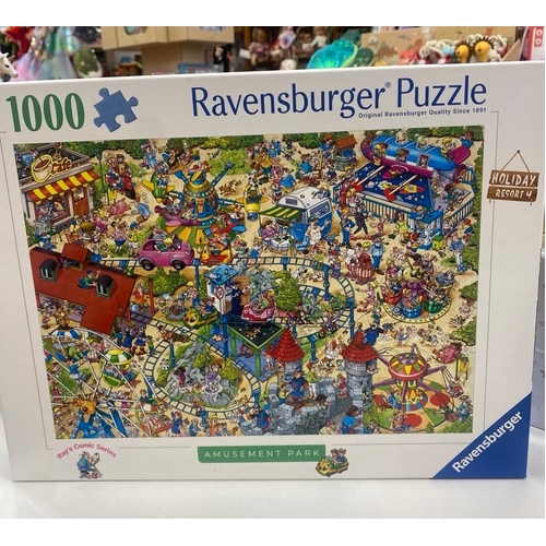 Ravensburger Holiday Resort 4 Amusement Park Jigsaw Puzzle 1000pc