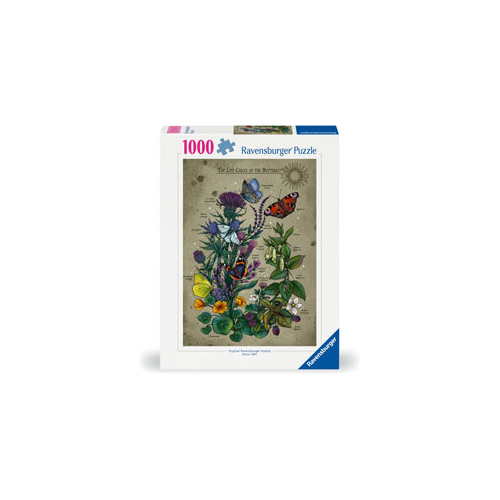 Ravensburger Lifecircle Butterfly Jigsaw Puzzle 1000pc