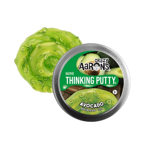 Crazy Aarons Thinking Putty Avocado Mini Tin