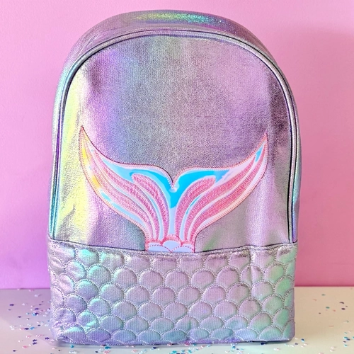 Mermaid Backpack purple