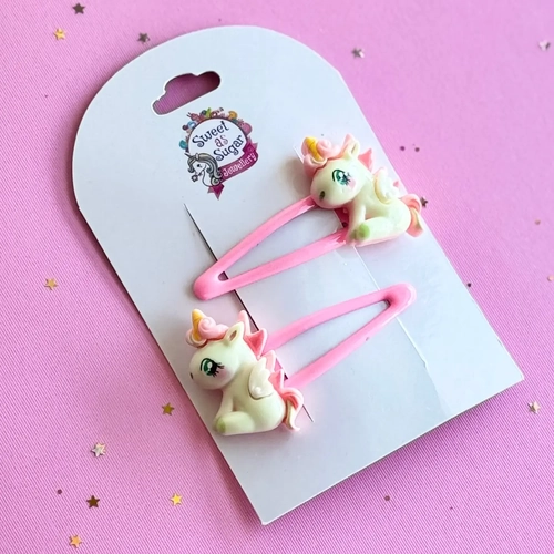 Unicorn Hair Clips
