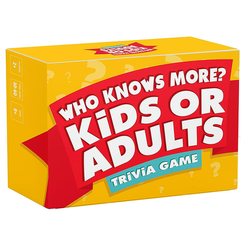 Who Knows More? Kids Or Adults?