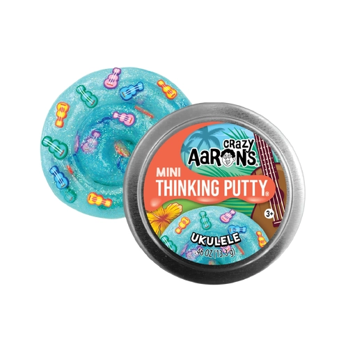 Crazy Aarons Thinking Putty Ukulele Mini Tin