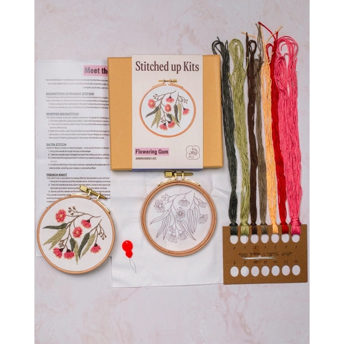 Flowering Gum Embroidery Kit