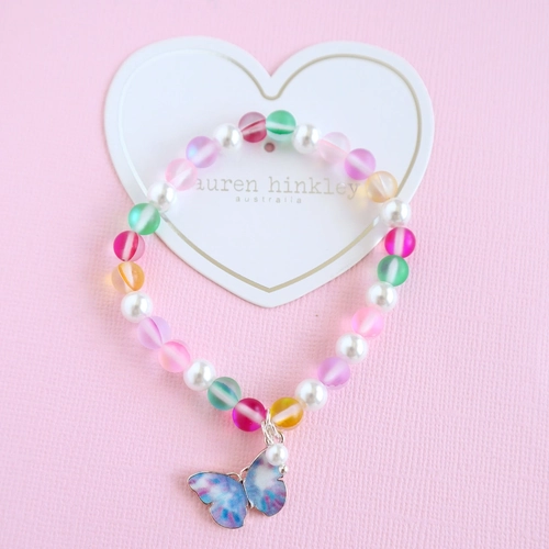 Lauren Hinkley Petite Fleur Butterfly Elastic Bracelet