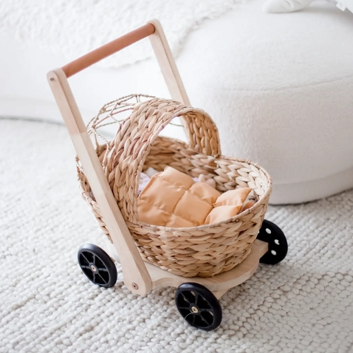 Water Hyacinth Doll Pram
