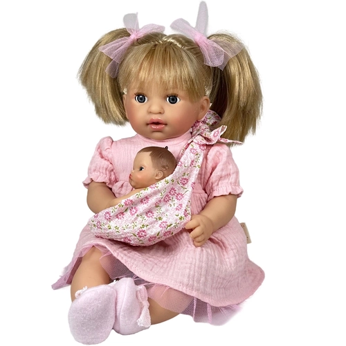 Baby Doll Blonde Alex with Baby By Nines d'Onil