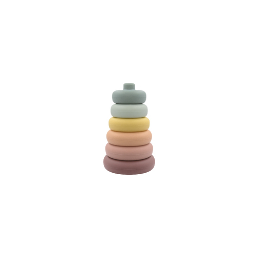Silicone Stacking Tower - Rings