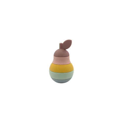Silicone Pear Stacking Puzzle