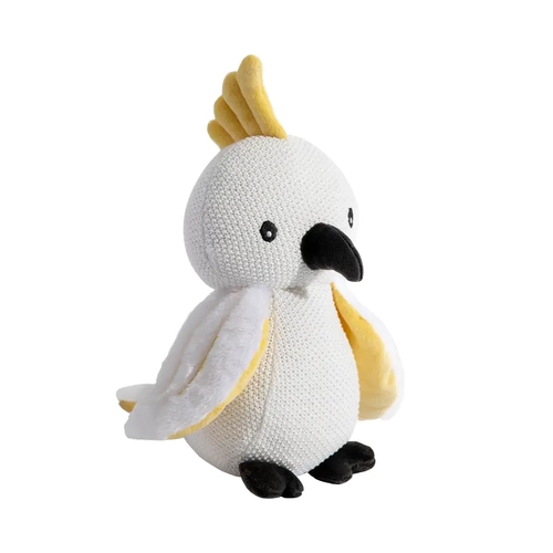 Knitted Toy - Colin The Cockatoo