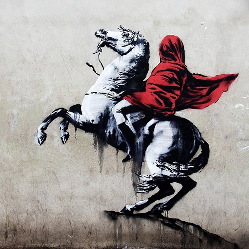 Banksy Urban Art - Liberte Egalite Cable TV 1000pc Jigsaw Puzzle