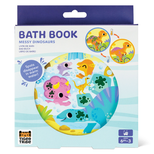 Magic Bath Book - Messy Dinosaurs