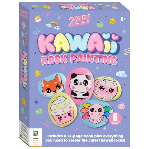 Zap! Kawaii Rock Painting Kit!
