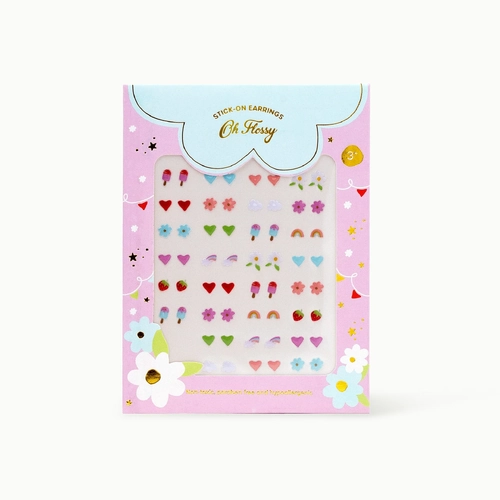 Oh Flossy Stick on Earrings