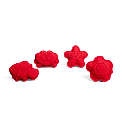 Cherry red sand moulds