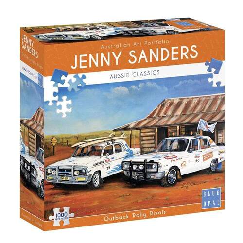 Blue Opal - Jenny Sanders Outback Rally Rivals 1000pc Jigsaw Puzzle