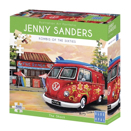 Blue Opal - Jenny Sanders The Shack 1000pc Jigsaw Puzzle